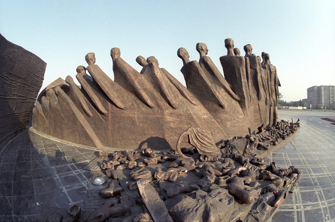 The Tragedy of the People monument on Poklonnaya Hill – Moscow, Russia – 1997