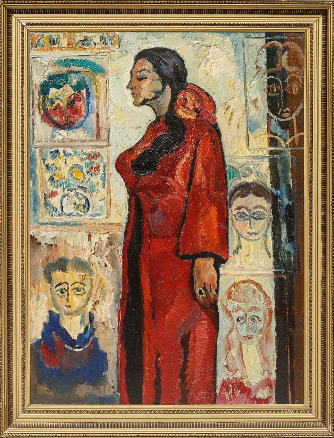 Inessa among Her Children – 1987